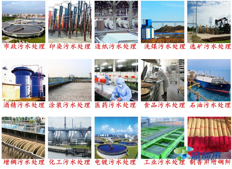 聚丙烯酰胺适用哪些污水行业