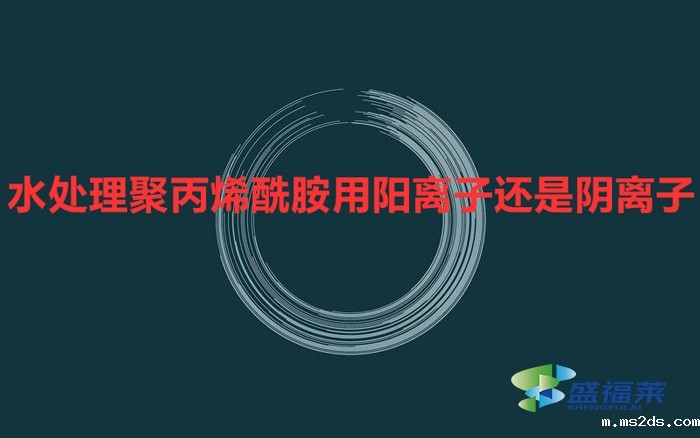 水处理聚丙烯酰胺用阳离子还是阴离子