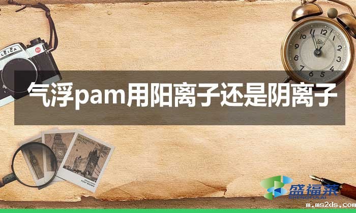 气浮pam用阳离子还是阴离子?
